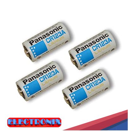 Batería CR123 de 3V – Potencia Confiable para Dispositivos de Alto Desempeño