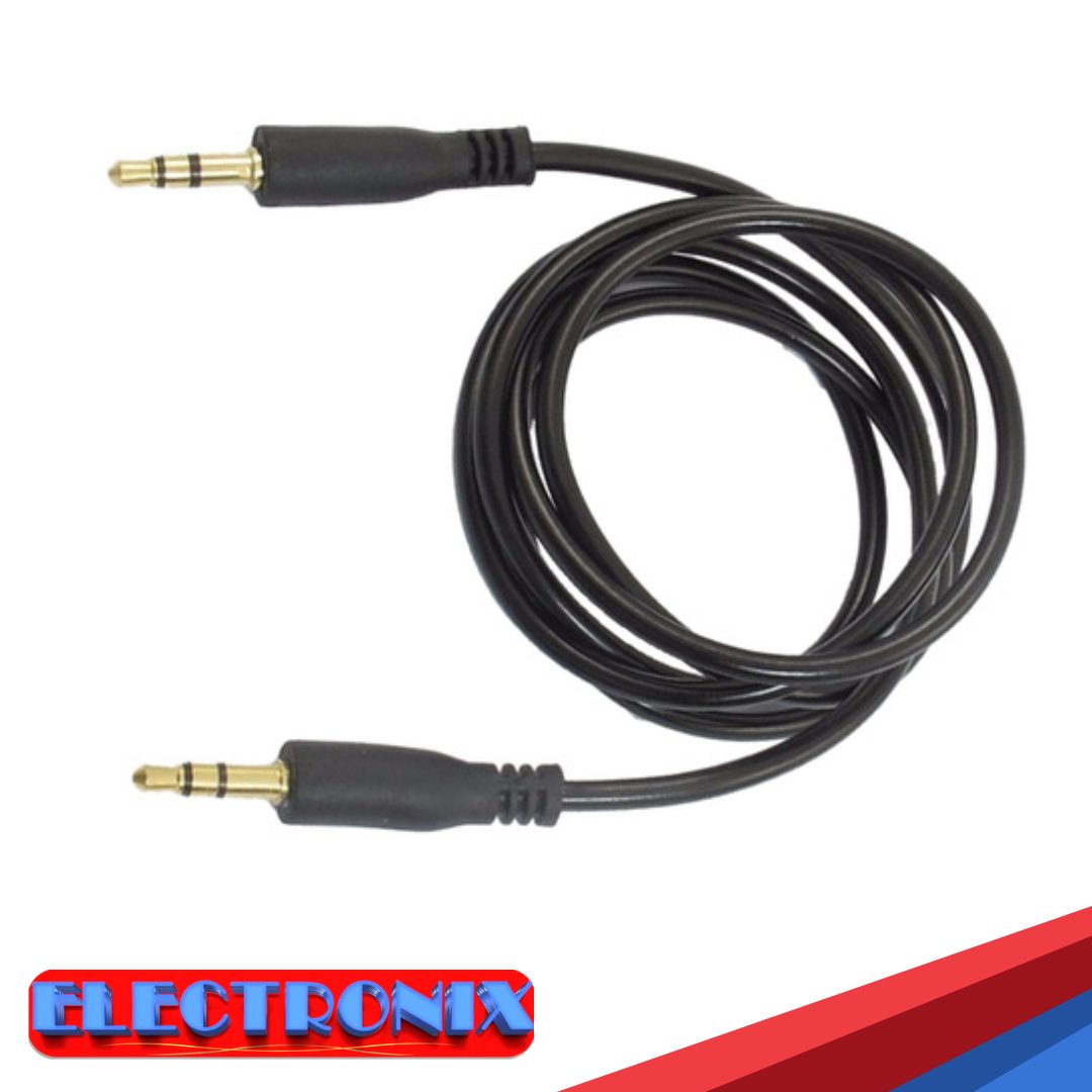 Cable Auxiliar de Audio 3m – Conector 3.5 mm Macho a Macho