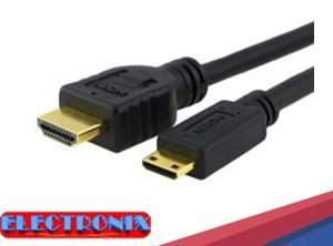 Cable HDMI a Mini HDMI Reforzado 1.5M – Resolución 1080P