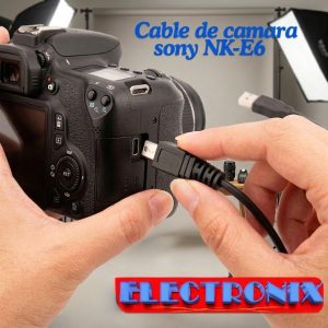 Cable USB de Data para Cámara Sony FCC NK-E6 – 1 Metro