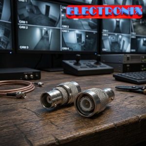 Conector de Video BNC Hembra a BNC Macho – Alta Calidad y Conexión Segura
