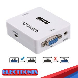 Convertidor de VGA a HDMI con Audio – Full HD 1080p