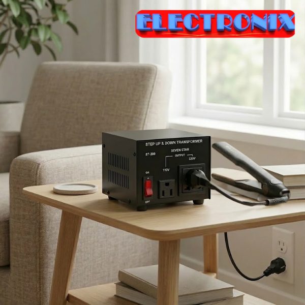 Convertidor de Voltaje 110V a 220V de 200W – Modelo PT1057