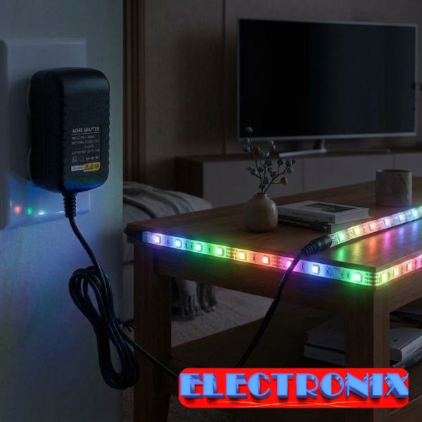 Fuente de Poder 12V 3A – Alimentación Estable para Cámaras y Luces LED