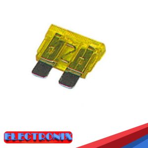 Fusible Automotriz Amarillo de 20A – Protección Segura para tu Vehículo