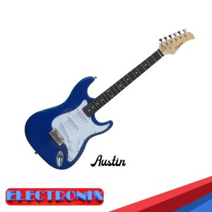 Kit de Guitarra Eléctrica Austin con Amplificador – Set Completo para Principiantes y Profesionales.