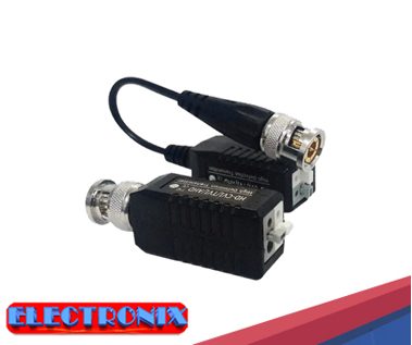 Par de Video Balun HD con Transmisión de Corriente y Video