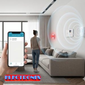 Sensor de Movimiento Inalámbrico Compatible con Sistemas de Alarma SMART WIP-AK010 y AK008.