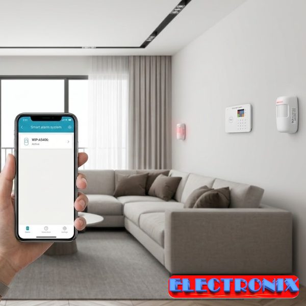 Sensor de Movimiento Inalámbrico Compatible con Sistemas de Alarma SMART WIP-AK010 y AK008.
