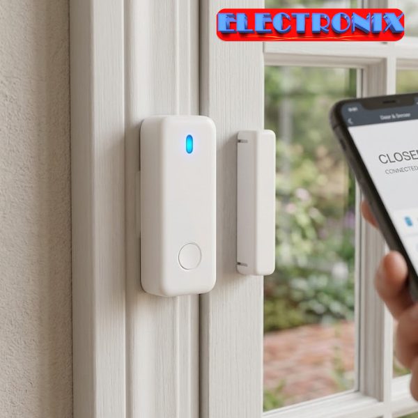 Sensor Inalámbrico para Puertas y Ventanas Compatible con Sistemas de Alarma SMART WIP-AK010 y AK008