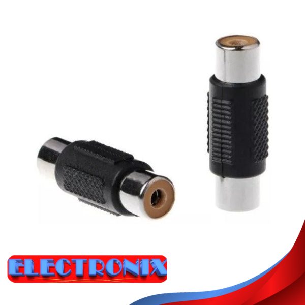 Union RCA Hembra a Hembra – Unión de Audio